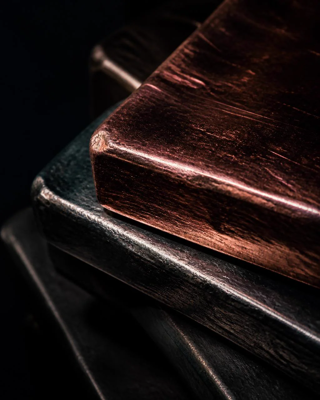 Industrial metals in a production facility